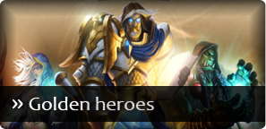 Hearthstone - Golden Heroes