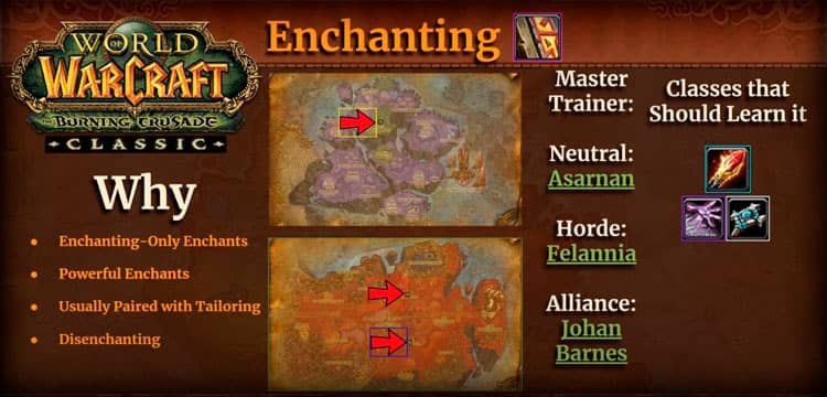 Enchanting in WoW TBC Classic