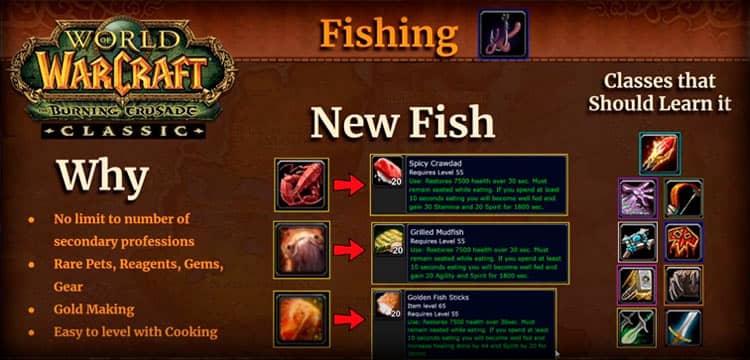 Fishing Profession in WoW TBC Classic