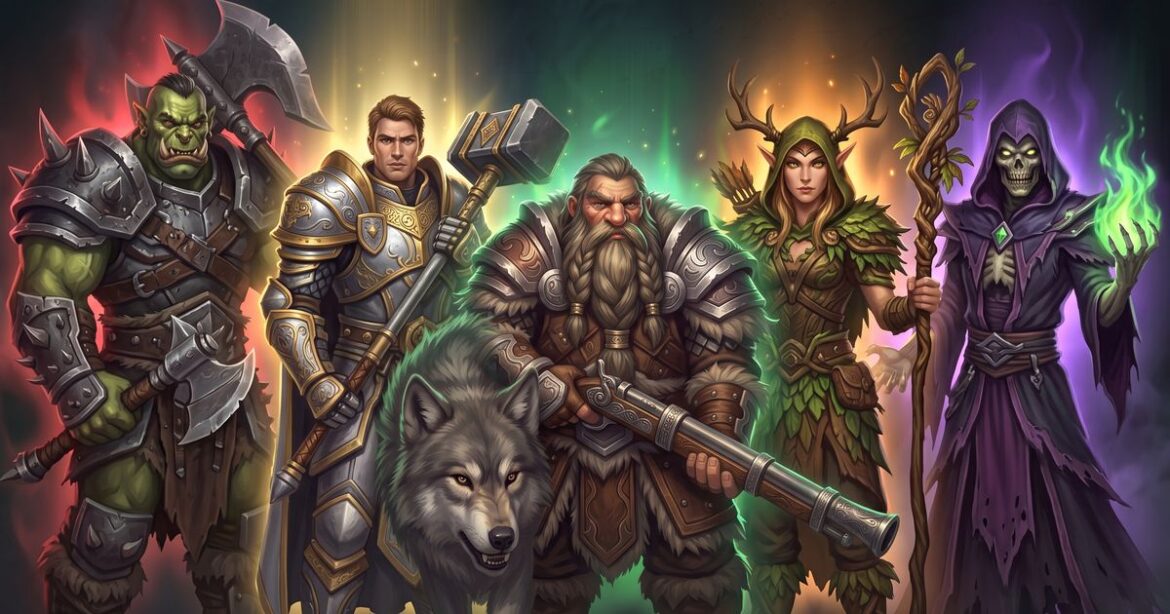 Choosing a class in WoW Forever