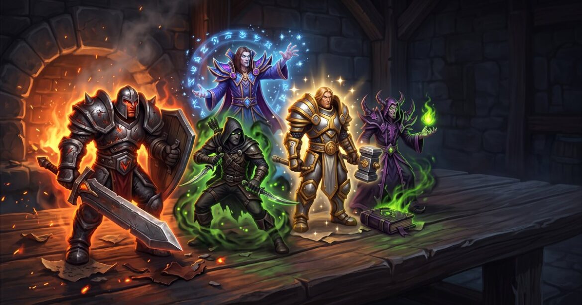 Choosing a Class in WoW Forever 3 Choosing a Class in WoW Forever
