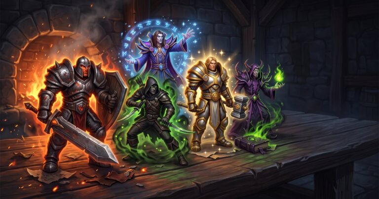Choosing a Class in WoW Forever 4 Choosing a Class in WoW Forever